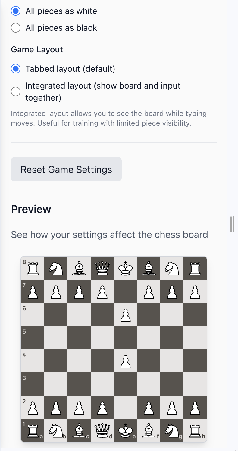 Single-Colored Pieces